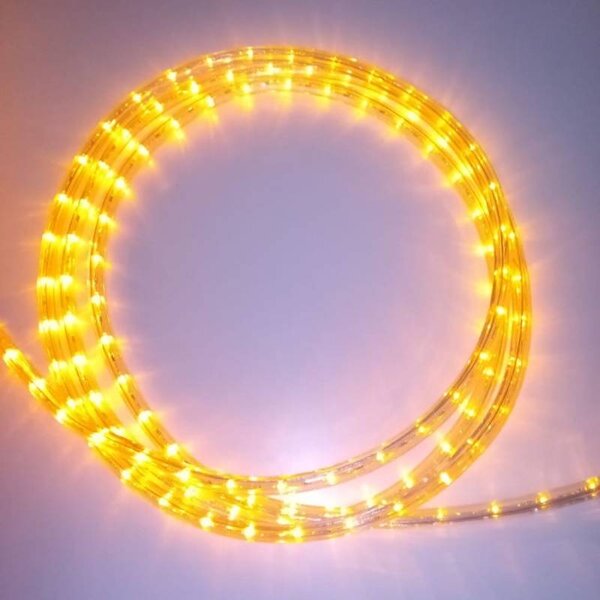 DECOLED LED hadice 50 m, žlutá, 1500 diod, IP44 Easy Fix
