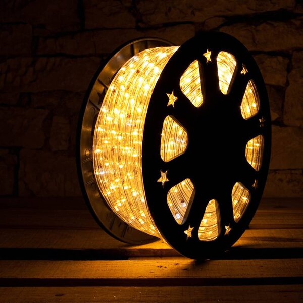 DECOLED Easy Fix LED hadice venkovní, 1 m, teple bílá, 30 diod, IP44, metráž