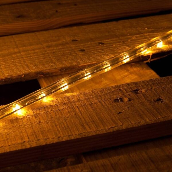 DECOLED Easy Fix LED hadice venkovní, 1 m, teple bílá, 30 diod, IP44, metráž