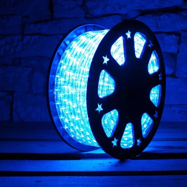 DECOLED Easy Fix LED hadice venkovní, 1 m, modrá, 30 diod, IP44, metráž