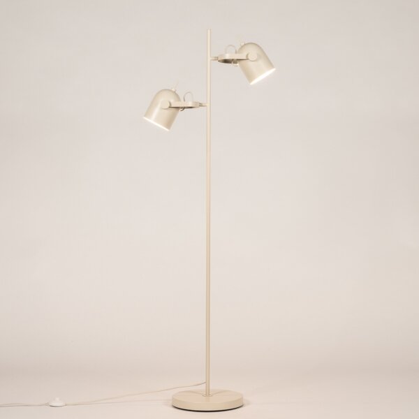 Stojací industriální lampa Anarchy 2 Taupe (LMD)