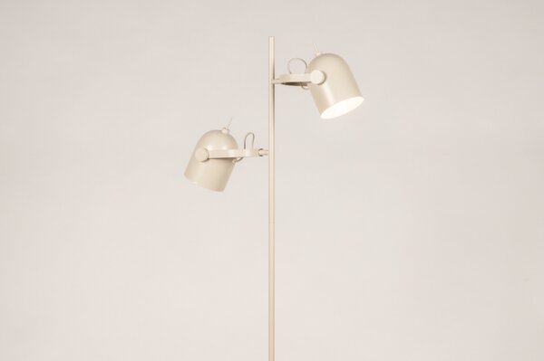 Stojací industriální lampa Anarchy 2 Taupe (LMD)