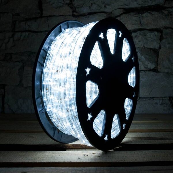 DECOLED Easy Fix LED hadice venkovní, 1 m, ledově bílá, 30 diod, IP44, metráž