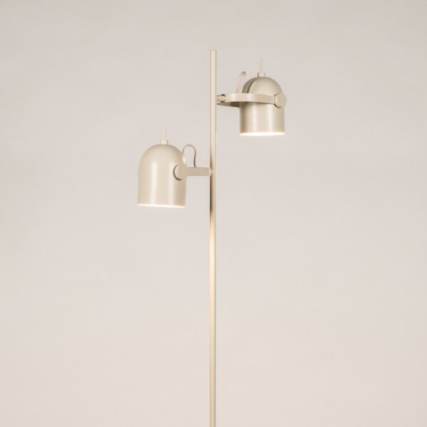 Stojací industriální lampa Anarchy 2 Taupe (LMD)