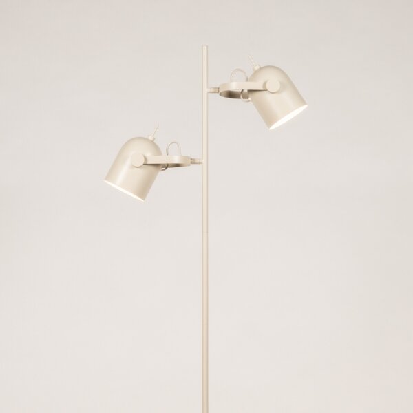 Stojací industriální lampa Anarchy 2 Taupe (LMD)