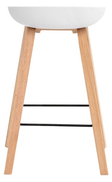 Barová židle rieno 68 cm bílá