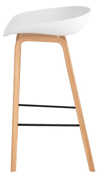 Barová židle rieno 68 cm bílá