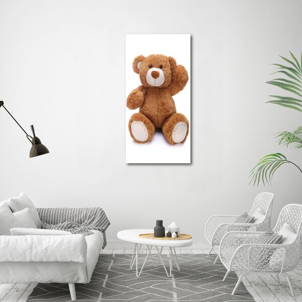 Vertikální Foto obraz canvas Plyšový medvídek ocv-70563207