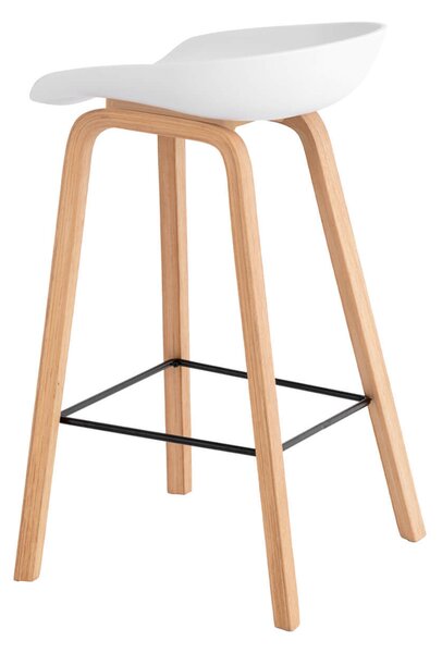Barová židle rieno 68 cm bílá