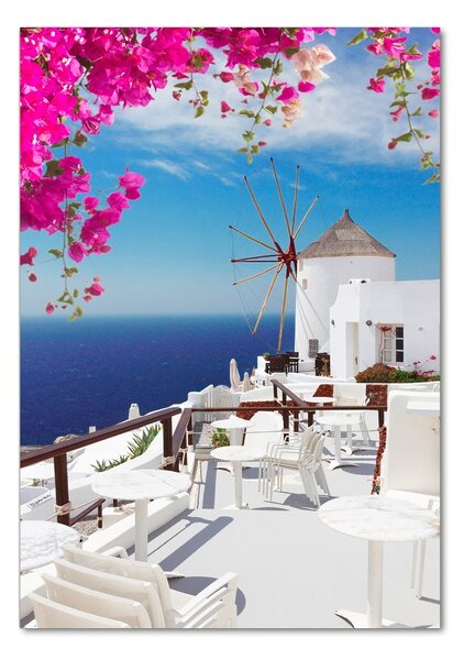Vertikální Foto obraz skleněný svislý Santorini Řecko osv-70629970