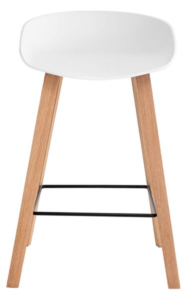 Barová židle rieno 68 cm bílá