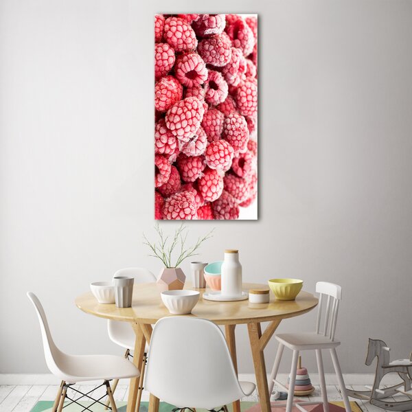 Vertikální Moderní skleněný obraz z fotografie Maliny osv-70630963