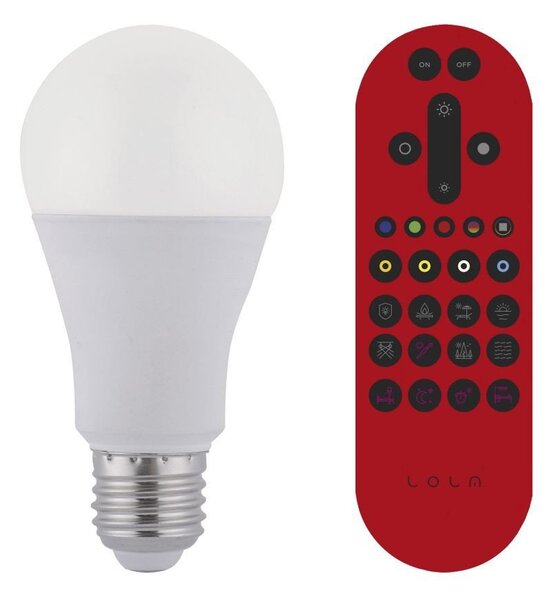 LD 08224-1 LOLAsmart - BULB LED žárovka, RGB+W, Smart Home, E27 MEDION RGB+2700-5000K - LEUCHTEN DIREKT / JUST LIGHT