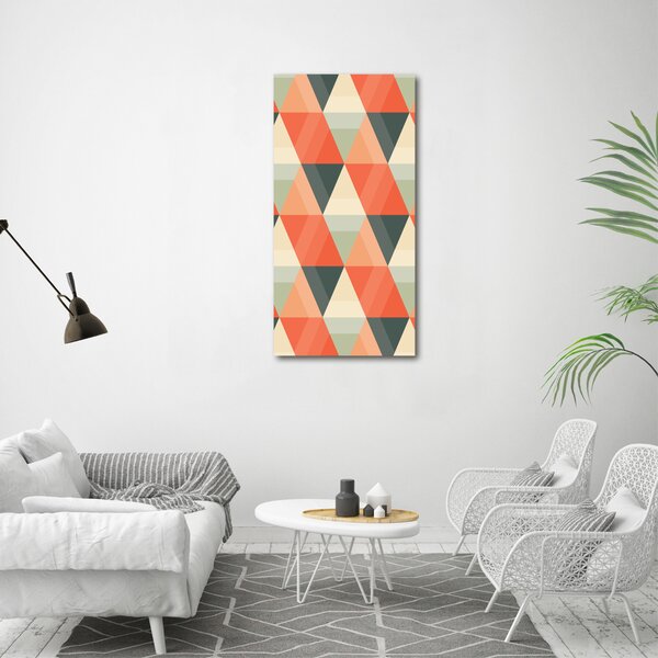 Vertikální Foto obraz na plátně Geometrické pozadí ocv-70984330