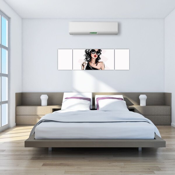 Obraz - Fashion woman (170x50 cm)