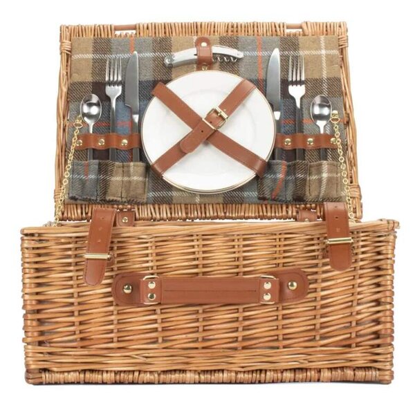 Willow Direct Piknikový koš COUNTRY HAMPER proutěný pro 2 osoby
