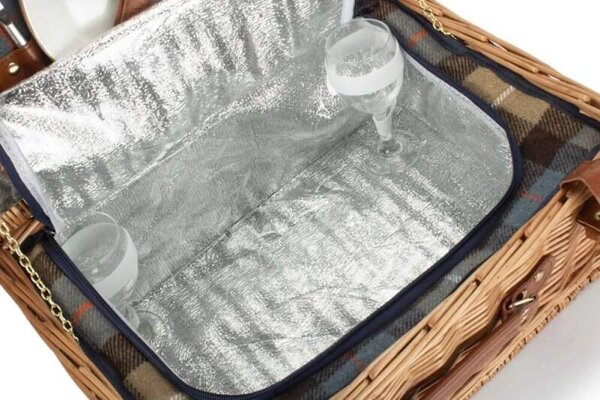 Willow Direct Piknikový koš COUNTRY HAMPER proutěný pro 2 osoby