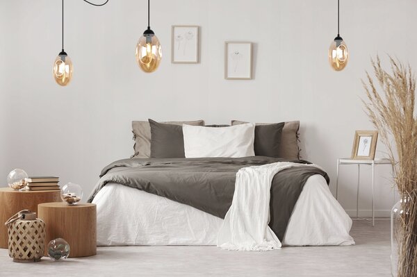 Stínidlo Light Home 12,5 cm E14 oranžové, zlaté, žluté