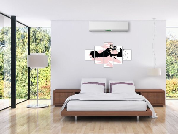 Obraz - Fashion lady (125x70 cm)