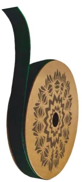 Det Gamle Apotek Sametová stuha Green 1,5 cm - 10 m DGA188