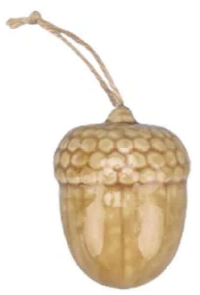 Det Gamle Apotek Závěsná dekorace Acorn - Beige DGA211