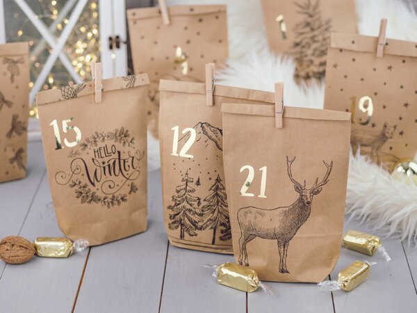 Papierdrachen Adventní kalendář DIY - Winter Landscape PPD103