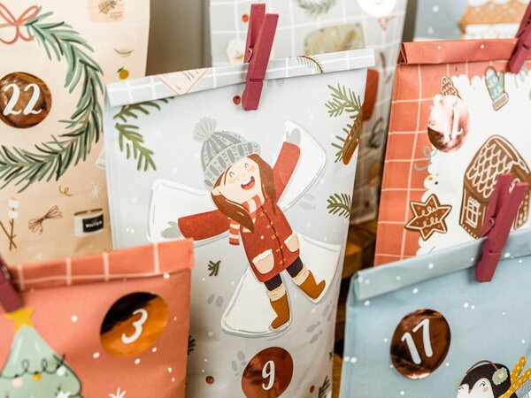 Papierdrachen Adventní kalendář DIY - Christmas Joy PPD102