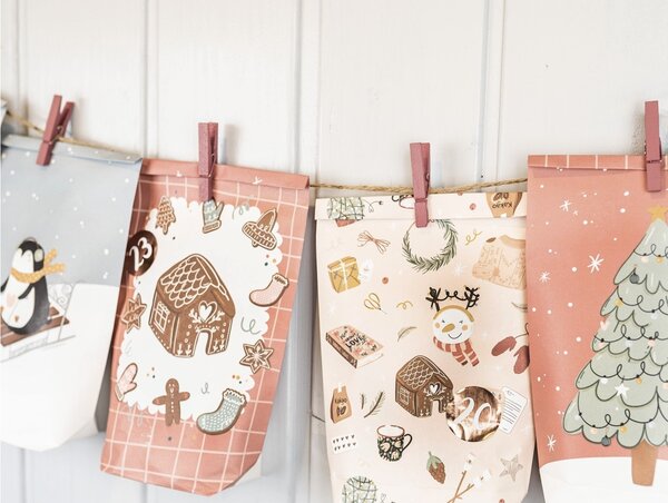 Papierdrachen Adventní kalendář DIY - Christmas Joy PPD102