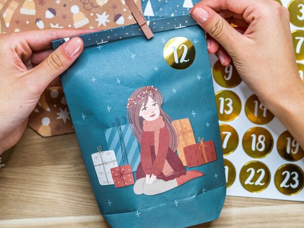 Papierdrachen Adventní kalendář DIY - Christmas Presents PPD101