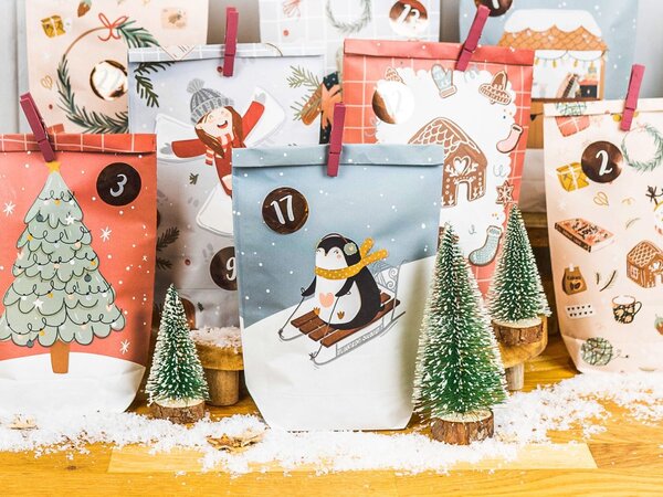 Papierdrachen Adventní kalendář DIY - Christmas Joy PPD102