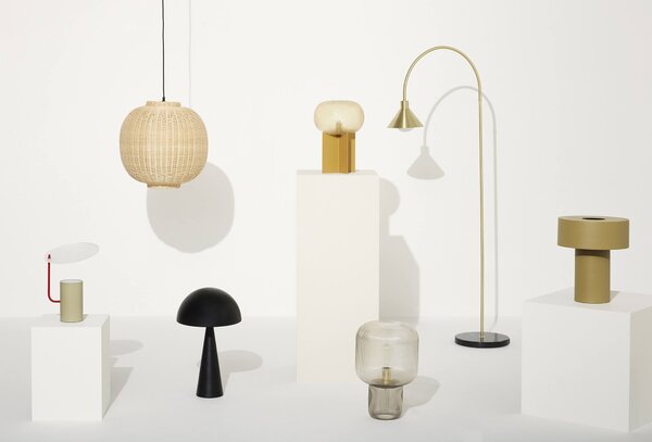 Stolní lampa kia khaki