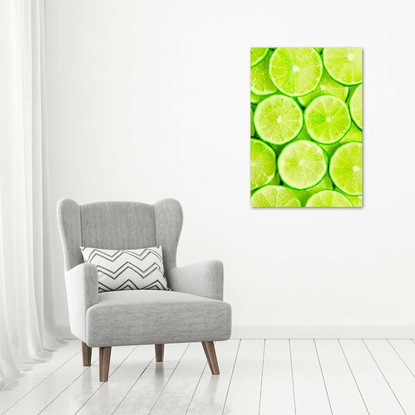 Vertikální Moderní obraz canvas na rámu Limetky ocv-71346931