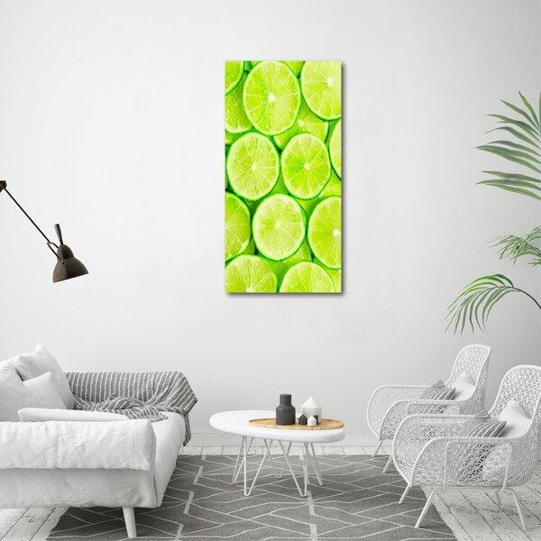 Vertikální Moderní obraz canvas na rámu Limetky ocv-71346931
