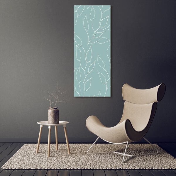 Vertikální Moderní fotoobraz canvas na rámu Listí ocv-71543751