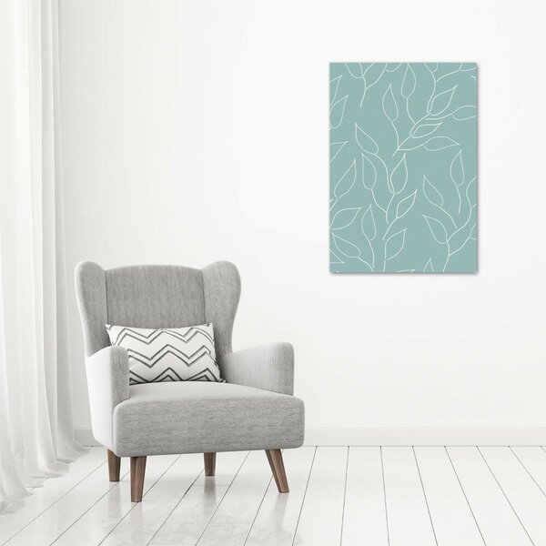 Vertikální Moderní fotoobraz canvas na rámu Listí ocv-71543751