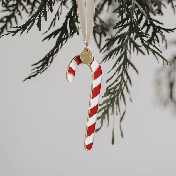 Eulenschnitt Kovová vánoční ozdoba - Candy Cane ELS105