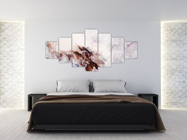 Obraz - Fialový mramor N⁰1 (210x100 cm)