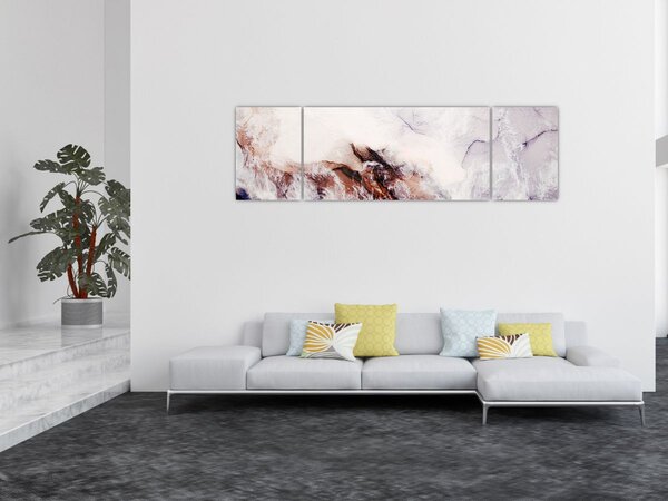 Obraz - Fialový mramor N⁰1 (170x50 cm)
