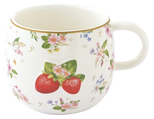 Porcelánový hrnek Jahody 400 ml