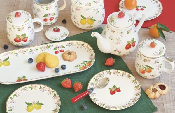 Porcelánový hrnek Jahody 400 ml