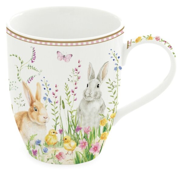 Porcelánový hrnek Velikonoční zajíčky 350 ml