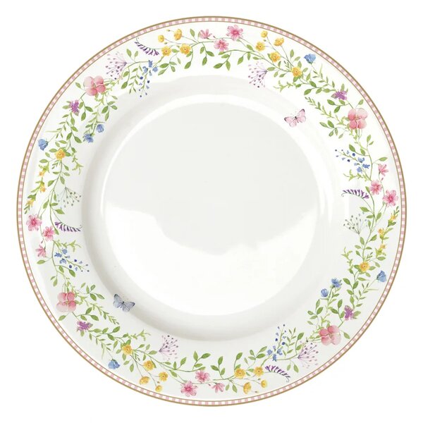 Porcelánová sada 2 ks talířů Velikonoční zajíčky