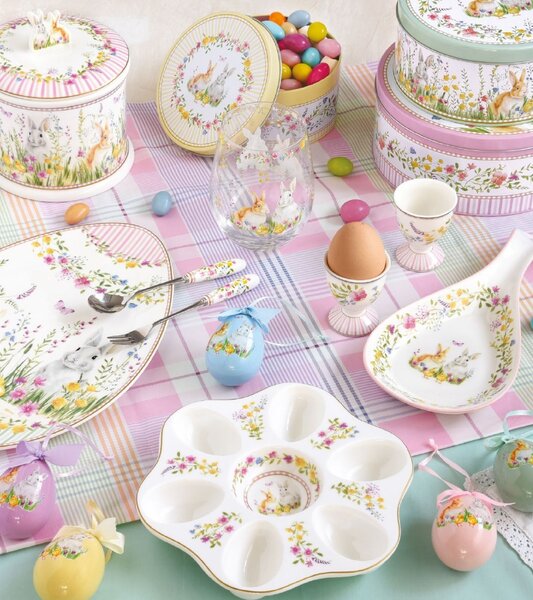 Porcelánový hrnek Velikonoční zajíčky 350 ml