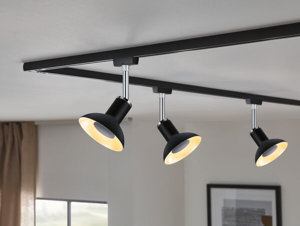 P 28794 LED reflektor černá zlatá 4,9W GU10 230V 3-krokové-stmívatelné - PAULMANN