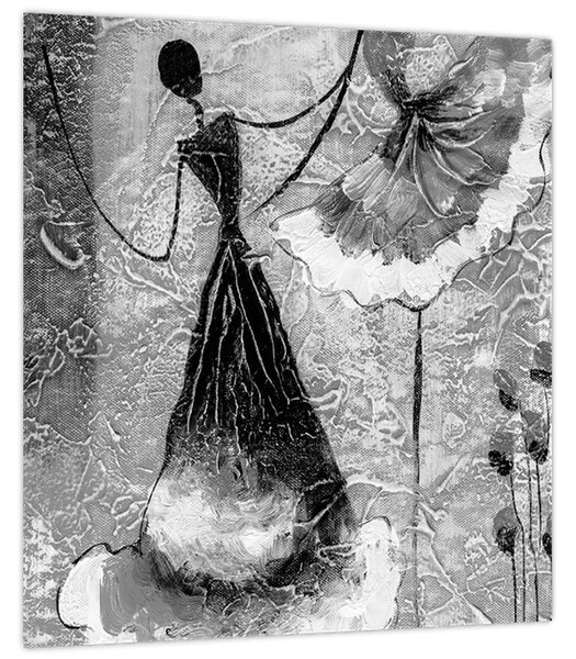 Obraz - Africká malba (30x30 cm)
