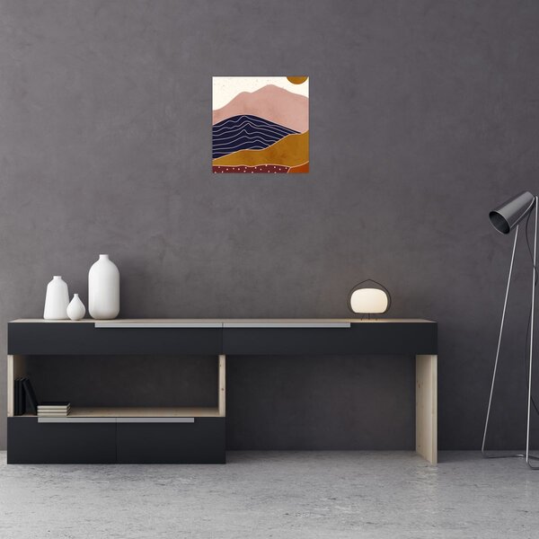 Obraz - Spacefrog design hory N⁰2 (30x30 cm)