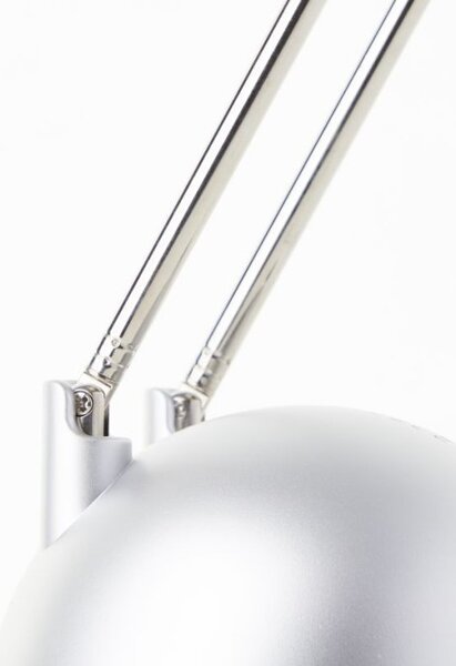 Brilliant G94816/11 LED stolní lampa KATRINA STŘÍBRNÁ