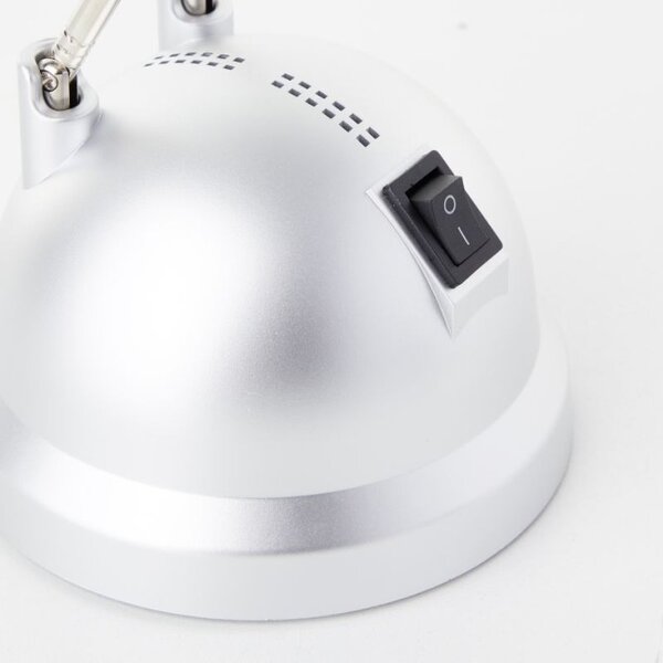 Brilliant G94816/11 LED stolní lampa KATRINA STŘÍBRNÁ