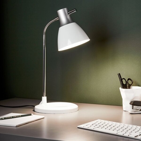 Brilliant 92762/05 Stolní pracovní lampa JAN bílá