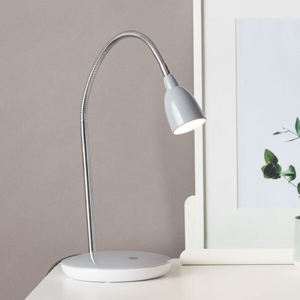 Brilliant G92935/11 Stolní lampa ANTHONY LED šedá